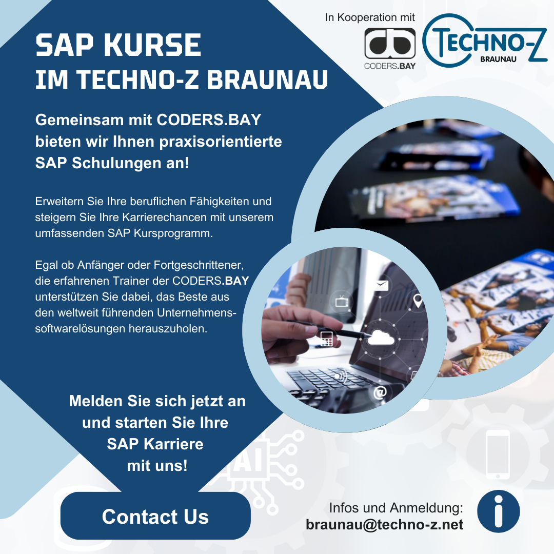 SAP-Kurse im Techno-Z Braunau